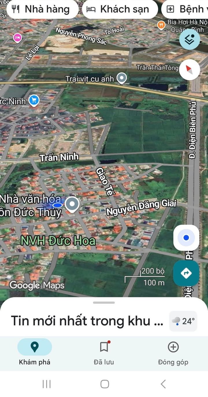 Đất nền Đức Ninh 153m² giá 1.49 tỷ - Tặng nhà cấp 4 giá trị!