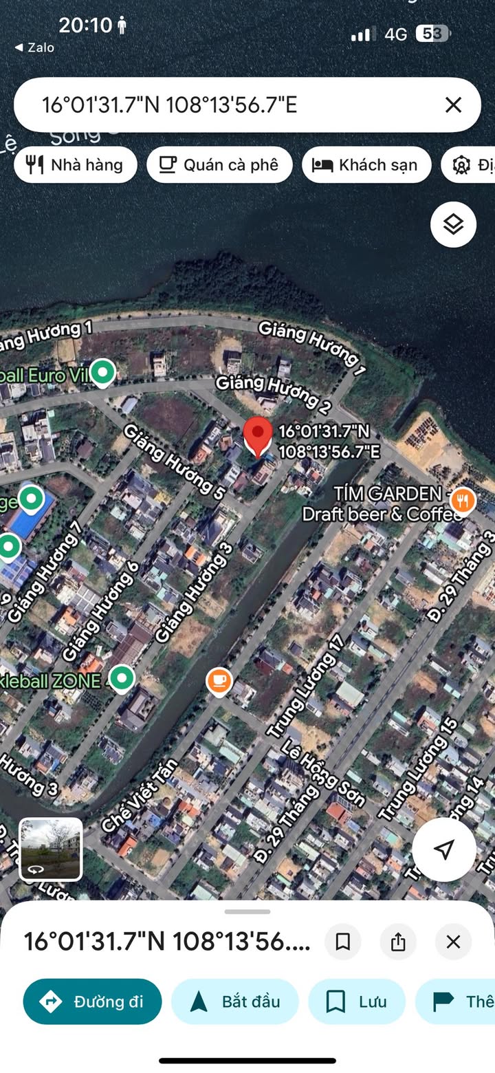 Bán đất biệt thự Euro Village 2 Đà Nẵng 300m² giá 25 tỷ - View sông Hàn tuyệt đẹp!