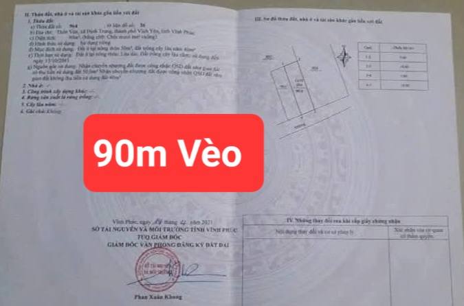 Nhà riêng Định Trung Vĩnh Yên 90m² giá 2.2 tỷ - Gần nhiều tiện ích!