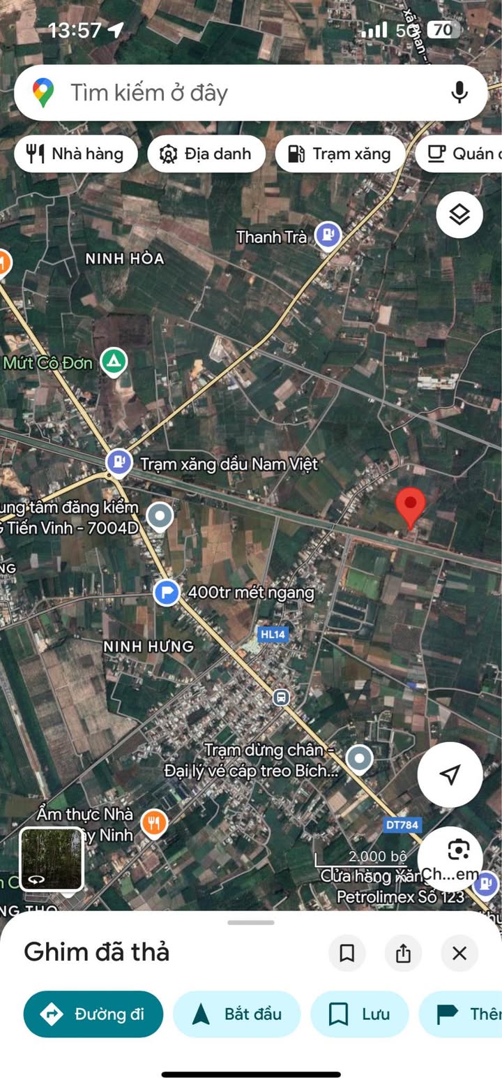 Đất nền Dương Minh Châu 200m² giá 265 triệu - Cơ hội đầu tư tuyệt vời!