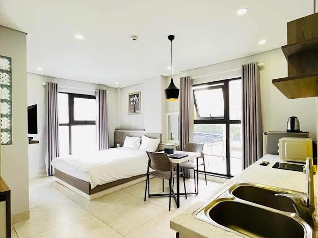 Căn hộ Studio cho thuê tại Võ Văn Kiệt, Sơn Trà - 5.5 triệu/tháng - Đầy đủ nội thất, sẵn sàng ở ngay!