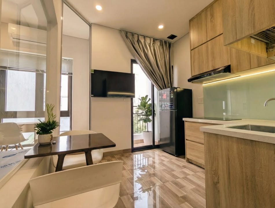 Căn hộ 1PN Hòa Xuân 4.8 triệu - Full nội thất, ban công thoáng đãng!