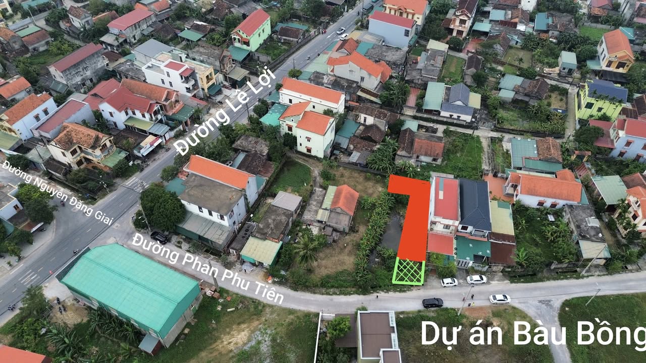 Đất nền đẹp tại Đồng Hới, Quảng Bình - 175m² chỉ 1.4 tỷ - Vị trí thuận lợi!