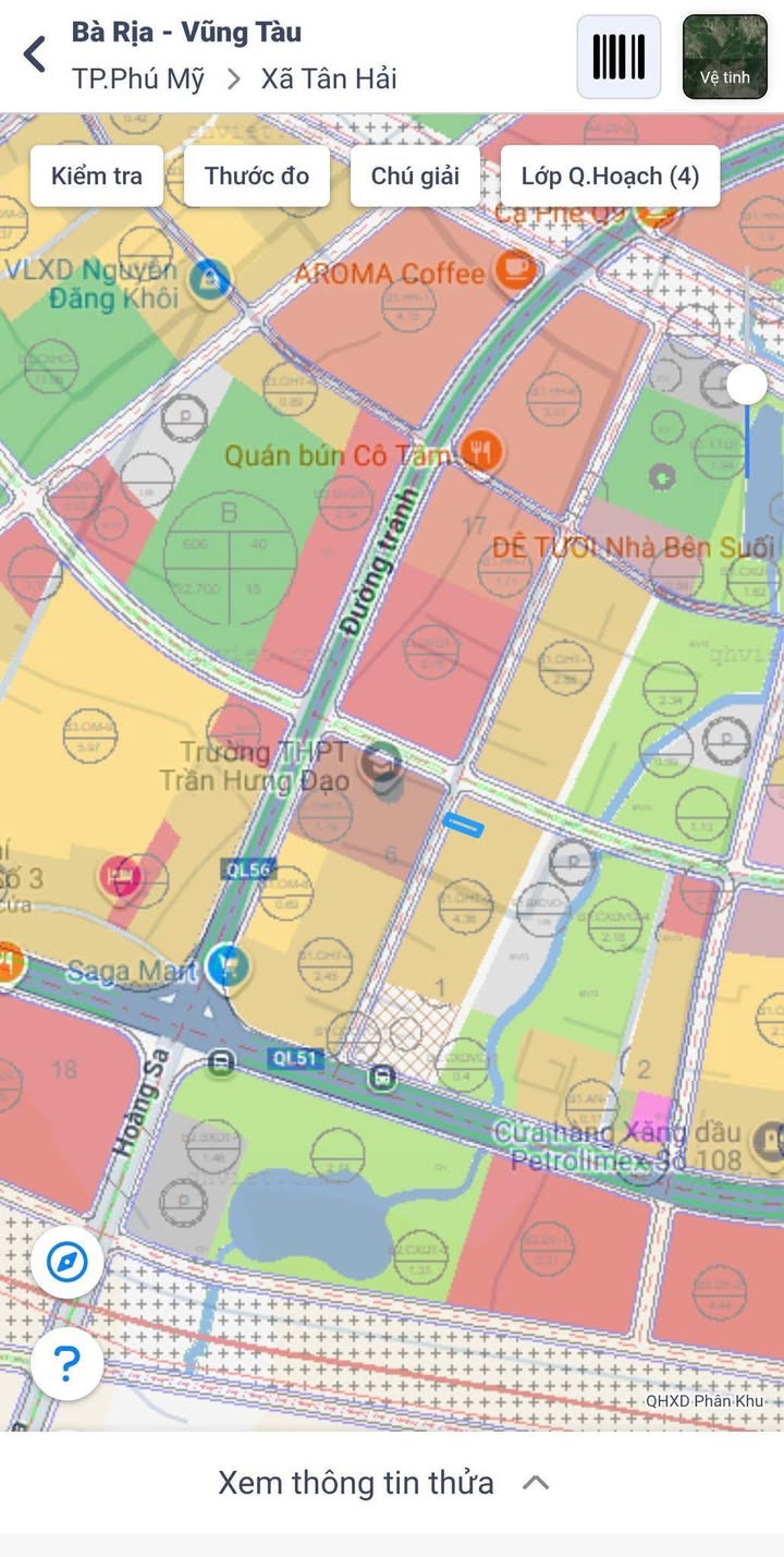 Đất nền xã Tân Hải, TP Phú Mỹ 100m² giá 4 tỷ - Đầu tư sinh lời ngay!