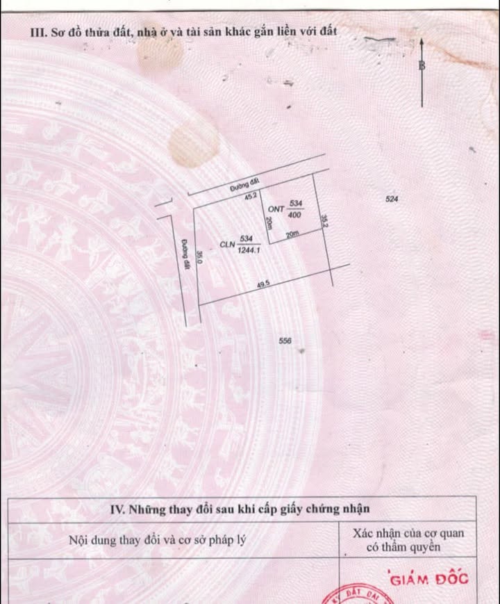Lô đất Đak Đoa 1575m² giá 1.85 tỷ - Đường bê tông 6m, dân cư đông đúc!