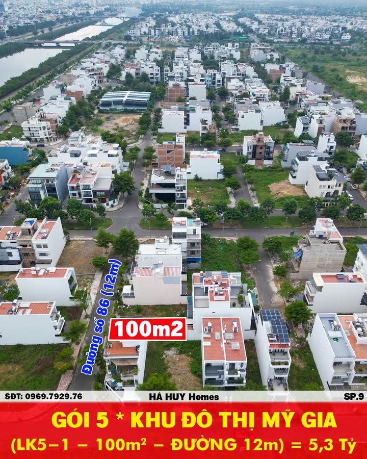 Đất nền KĐT Mỹ Gia Nha Trang 100m² giá 5.3 tỷ - Sổ hồng chính chủ!