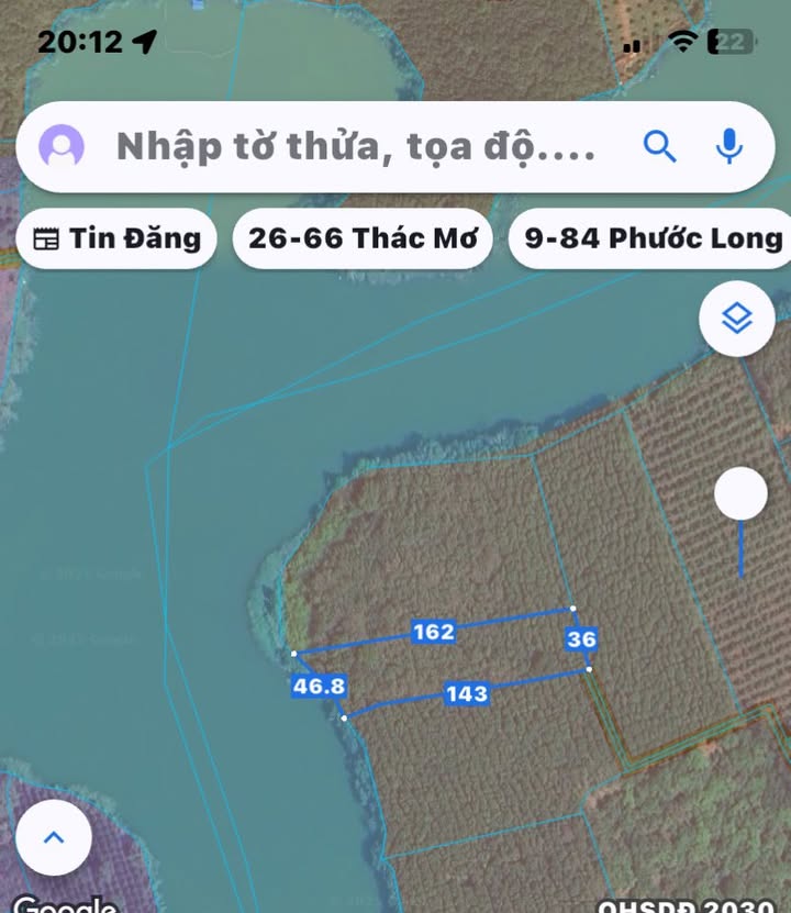 Đất nền Phước Tân, Phú Riềng 555m² giá 1.05 tỷ - Đường ô tô vào tận nơi!