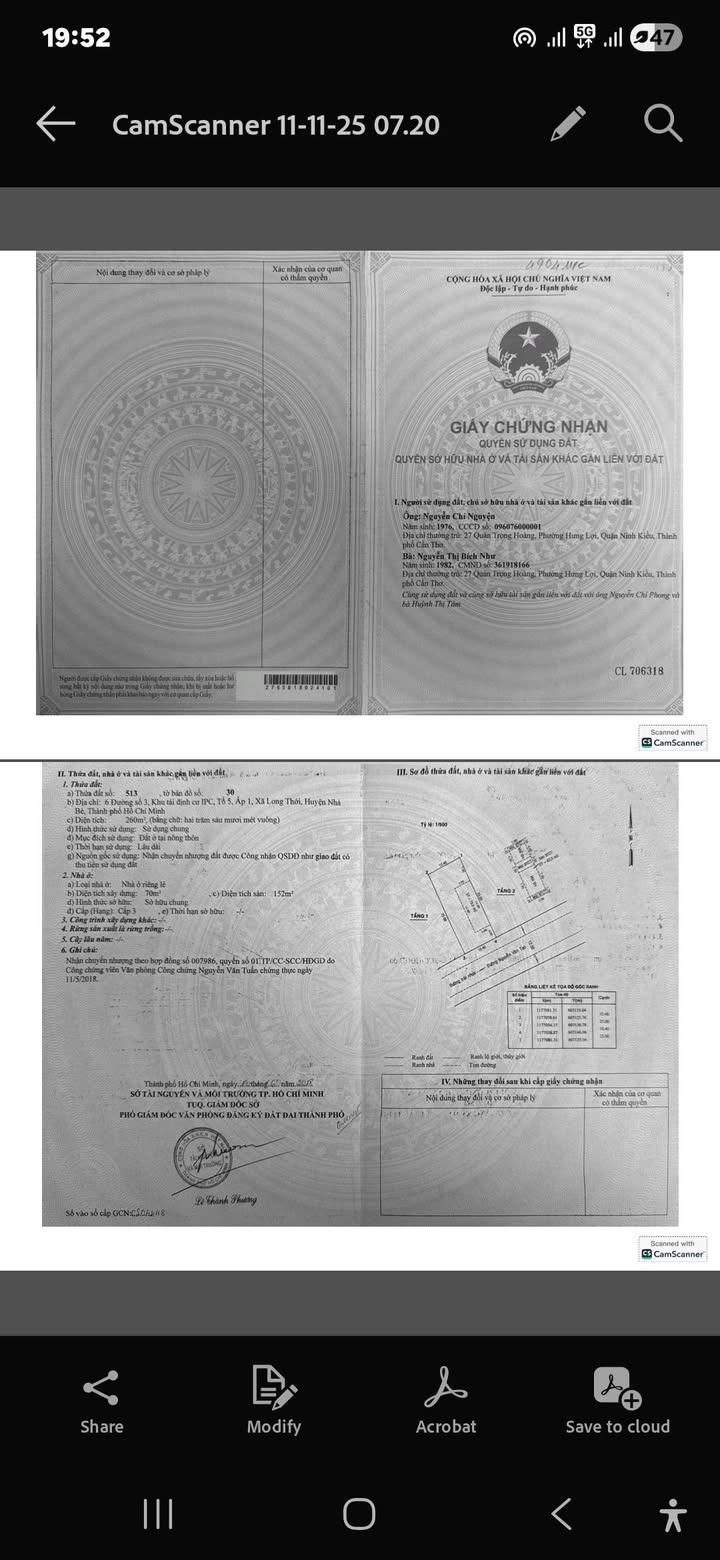 Nhà 2 tầng khu TĐC IPC, xã Long Thới, Nhà Bè 137.5m² - Giá chỉ 5.5 tỷ!