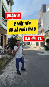 Nhà mặt tiền Cư Xá Phú Lâm 56m² giá 8 tỷ - Kinh doanh sầm uất!