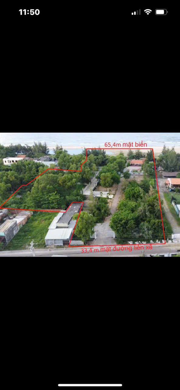 Đất nền ven biển Kim Tơ, xã Long Hải, Bà Rịa - Vũng Tàu 9,400m² - Cơ hội đầu tư tuyệt vời!