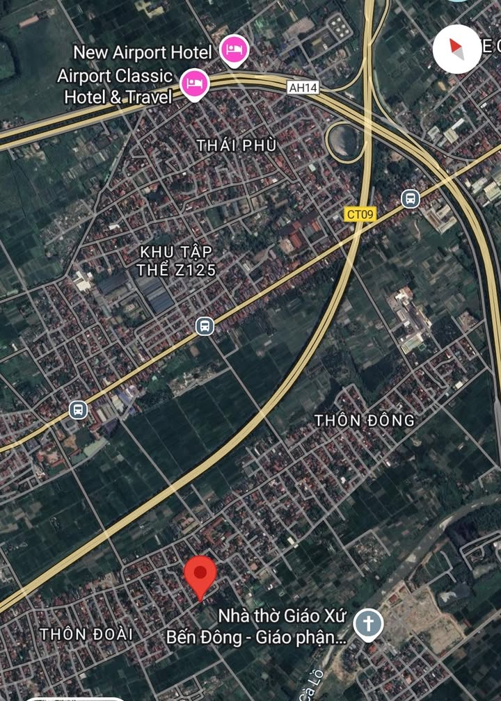 Đất thổ cư thôn Đoài, Phú Minh, Sóc Sơn 65.5m² giá 3 tỷ - Vị trí thuận lợi gần quốc lộ!