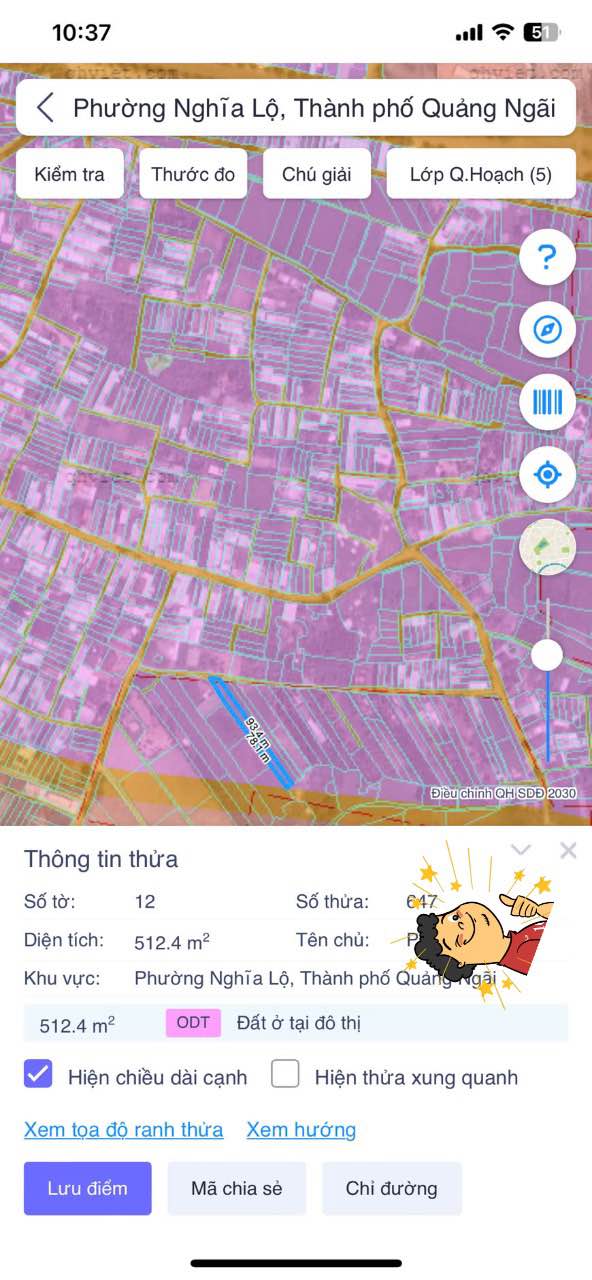 Đất nền phường Nghĩa Lộ 512m² giá chỉ 600 triệu - Cơ hội đầu tư tuyệt vời!