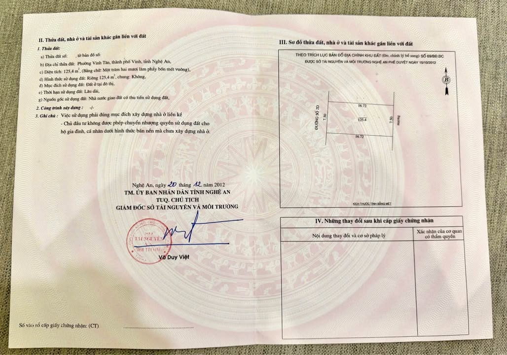 Đất nền đẹp Danatol Cửa Tiền 125m² giá 4.9 tỷ - Gần công viên xanh