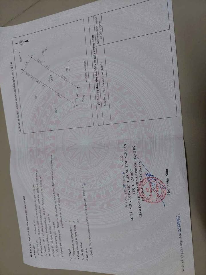 Đất nền lô góc 2 mặt tiền phường Nghi Hải, Cửa Lò 188.2m² giá chỉ 2.5 tỷ - Khu sầm uất, thuận tiện kinh doanh!