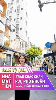 Nhà phố Trần Khắc Chân, Phú Nhuận 67m², Bán gấp, có gara ô tô!