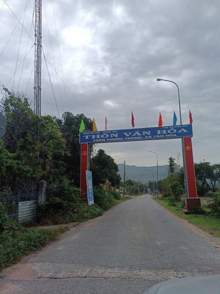 Đất thổ cư Tân Hòa Phú Mỹ 124m² giá 1.85 tỷ - Đường rộng 7m, cơ hội đầu tư tốt!