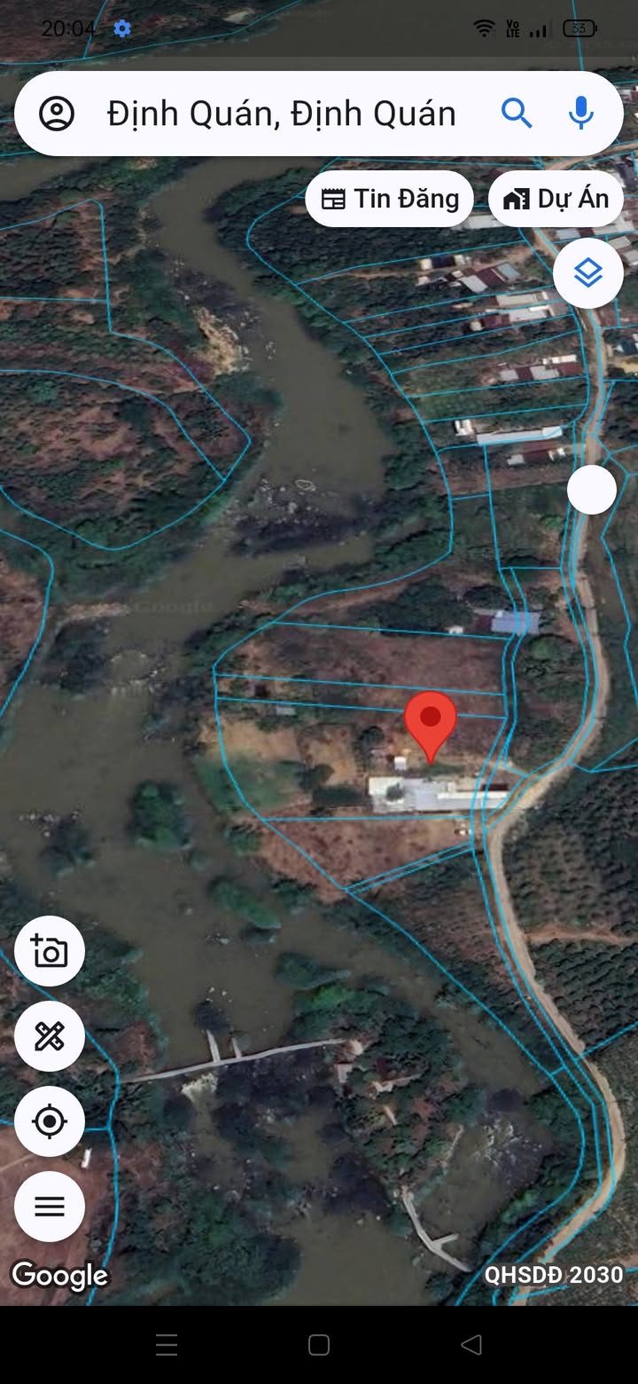 Đất nền 2.500m² xã Ngọc Định, huyện Định Quán - Tiềm năng đầu tư lớn với view sông Đồng Nai