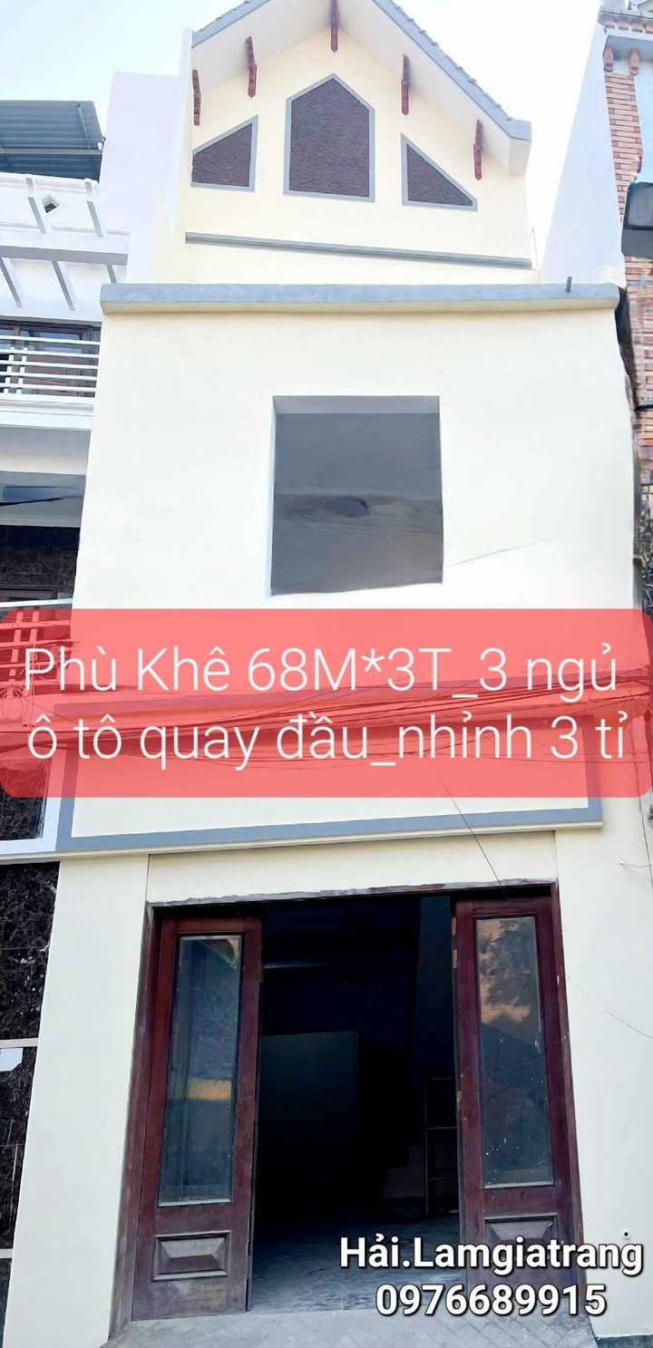 Nhà Phù Khê 68m² giá 3 tỷ - Nhà mới vào ở ngay!