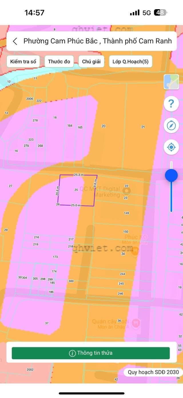 Đất lô góc Cam Phúc Bắc 516m² giá chỉ 5 tỷ - Đầu tư sinh lời lý tưởng!