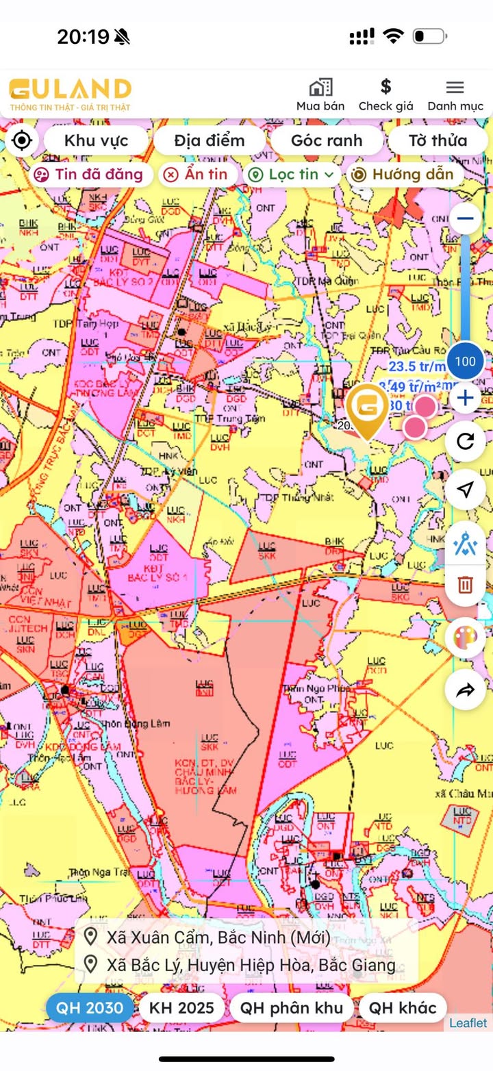 Đất nền Bắc Lý, Hiệp Hòa 100m² chỉ 700 triệu - Cơ hội đầu tư tuyệt vời!