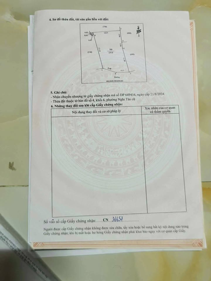 Đất nền Nghi Tân Vinh 240m² giá 2.2 tỷ - Cơ hội đầu tư tuyệt vời!