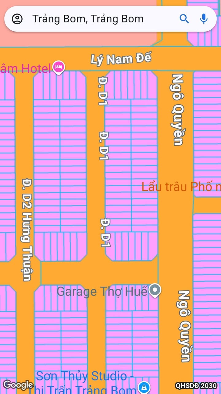 Đất thổ cư mặt tiền đường D1 Trảng Bom 150m² giá chỉ 3 tỷ - Cơ hội đầu tư tuyệt vời!