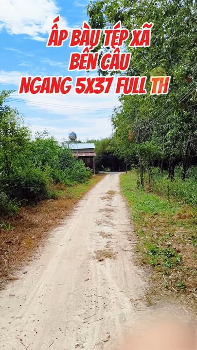 Đất Bàu Tép - Xã Bến Cầu, Tây Ninh 185m² giá chỉ 270 triệu - Vị trí đẹp, không thể bỏ qua!