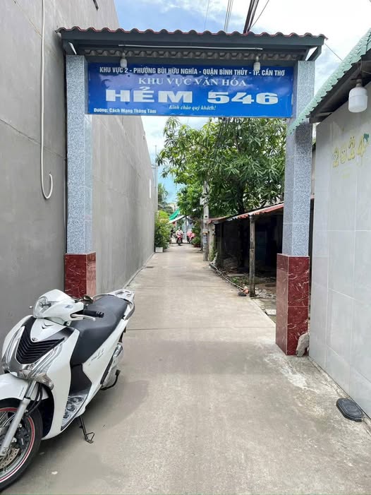 Đất nền Hẻm 546 Cách Mạng Tháng 8, Cần Thơ 50m² - Sổ hồng chính chủ, giá tốt!