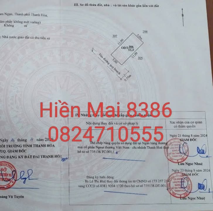 Đất mặt tiền Tân Nam, Nam Ngạn 55m² giá 2 tỷ - Cơ hội đầu tư sinh lời!