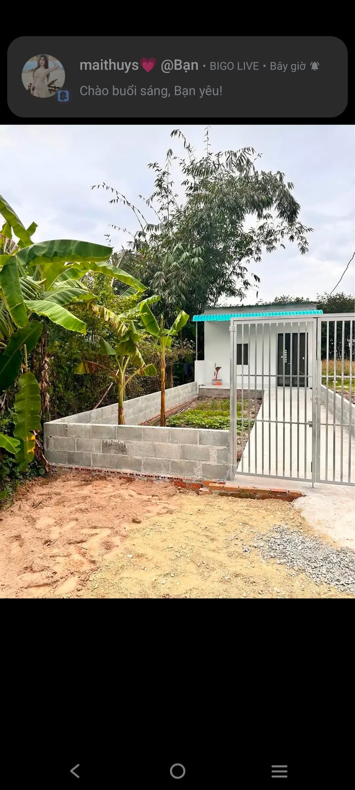 Nhà bán tại Suối Nhum, Phú Mỹ, 100m² giá 599 triệu - Sổ đỏ chính chủ