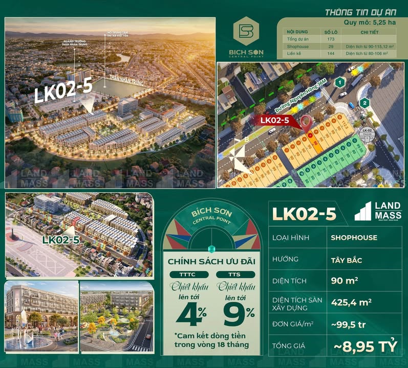 Nhà 5 tầng mặt phố Nguyên Hồng, Bích Động, 90m² giá chỉ 8.95 tỷ - Cơ hội đầu tư tuyệt vời!