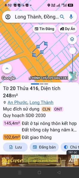 Đất nền Biên Hòa 1000m² giá 5 tỷ - Đường nhựa, dân cư đông đúc!