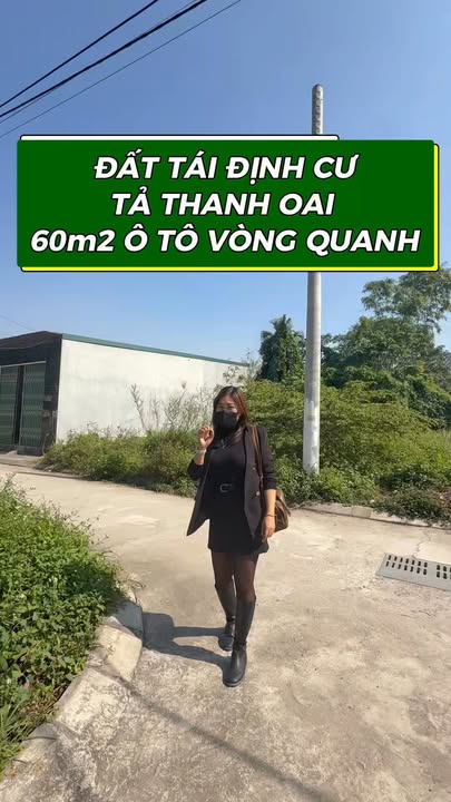 Đất Tái Định Cư Tả Thanh Oai 60m² giá 6 tỷ - Pháp lý rõ ràng, đầu tư sinh lời!