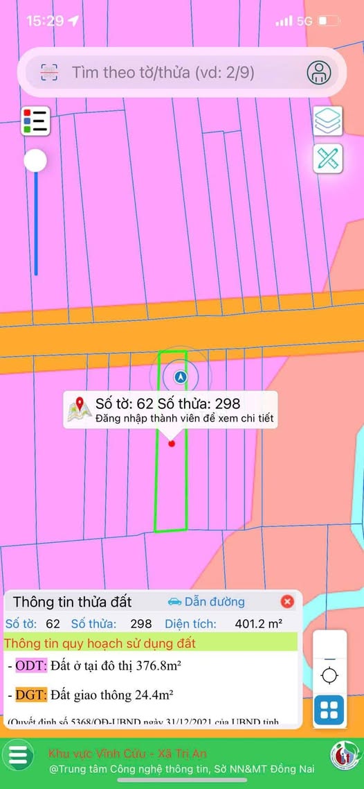Nhà bán khu phố 2, thị trấn Vĩnh An, 371.25m² giá 2.3 tỷ - Cơ hội đầu tư vàng!