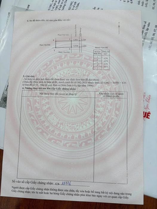 Đất nền 50m² Nam Sơn, Hải Phòng giá chỉ 1,65 tỷ - Đường ô tô vào tận nơi!