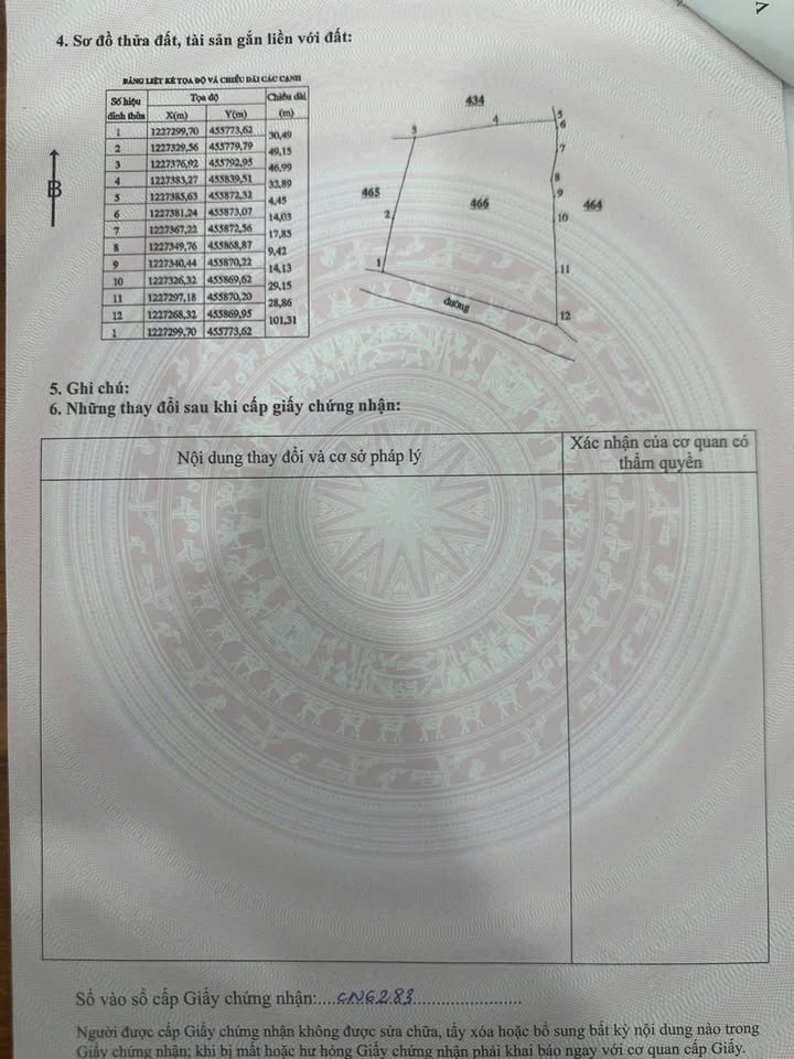 Đất nền 8,7 sào tại xã Hàm Phú, Hàm Thuận Bắc - Giá chỉ 50 triệu/sào!