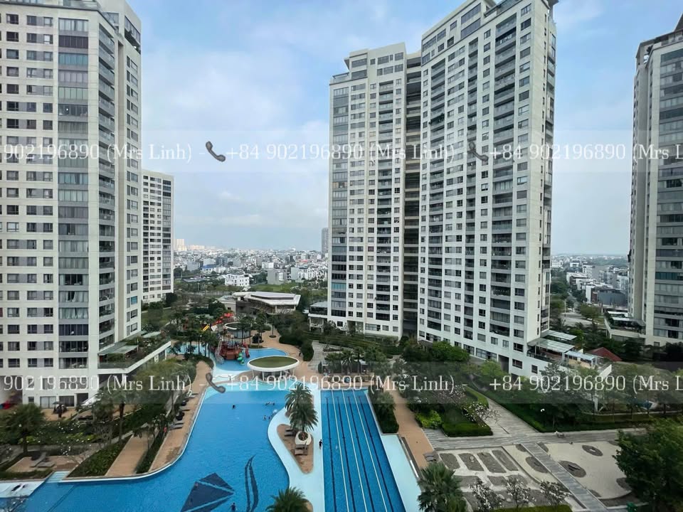 Căn hộ 3 phòng ngủ Đảo Kim Cương Quận 2 117m² giá 16 tỷ - Nội thất đẹp, view hồ bơi!