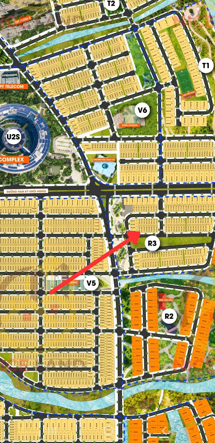 Đất nền FPT Đà Nẵng 102m² giá 6.3 tỷ - Đầu tư sinh lời ngay!