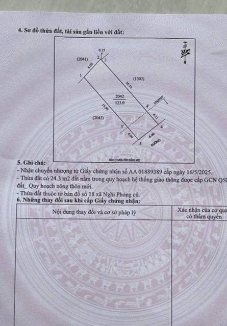 Đất nền Nghi Phong 123m² giá 2 tỷ - Vị trí đắc địa, đường ô tô tránh nhau!