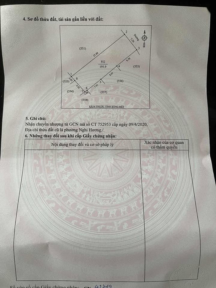 Đất biển Cửa Lò Nghi Hương 196m² giá 3 tỷ - Cơ hội đầu tư hấp dẫn!