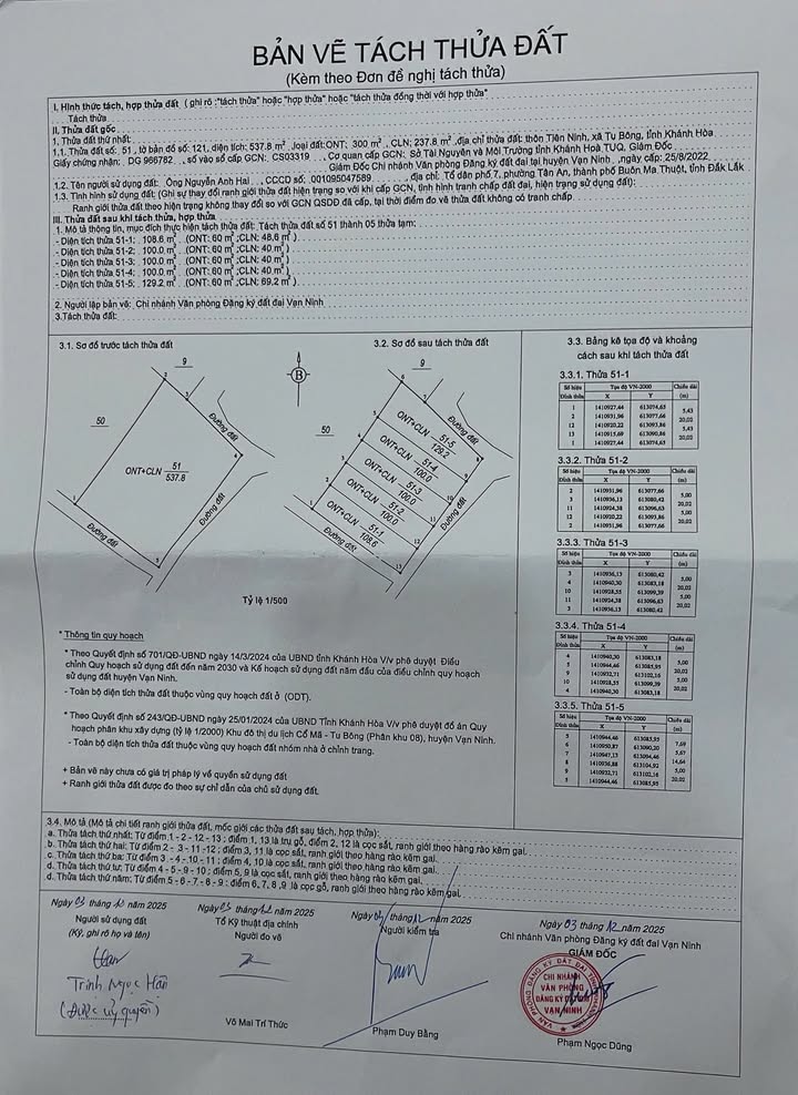 Đất nền lô góc xã Tu Bông 129m² giá 840 triệu - Cơ hội đầu tư hấp dẫn!