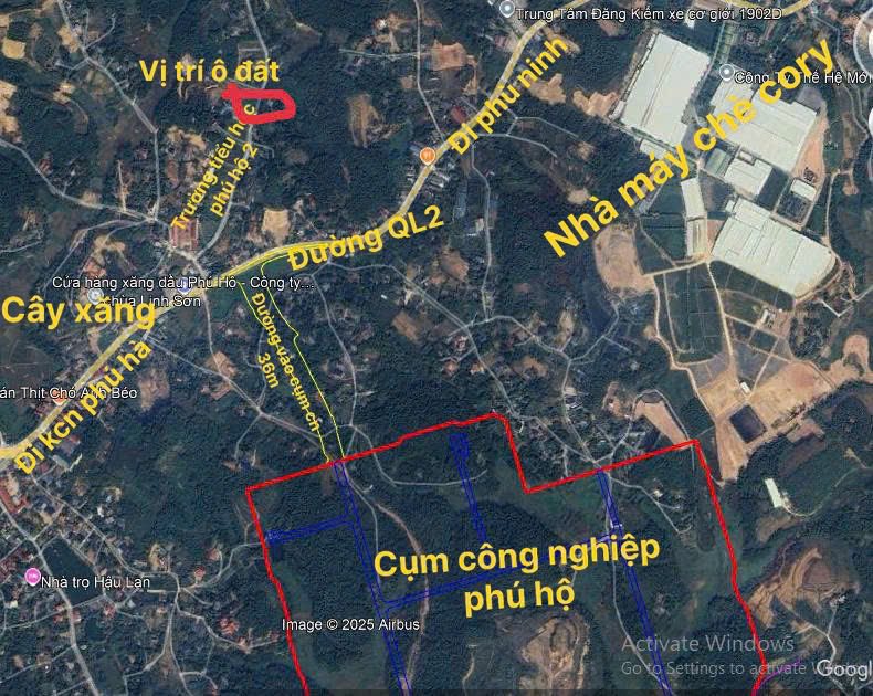 Đất mặt đường nhựa 305m² tại Phong Châu, Phú Thọ - Cơ hội đầu tư sinh lời!