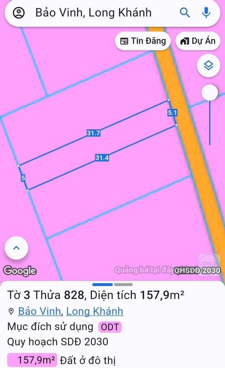 Đất nền Bảo Vinh Long Khánh 158.5m² chỉ 780 triệu - Đường xe hơi thoải mái!