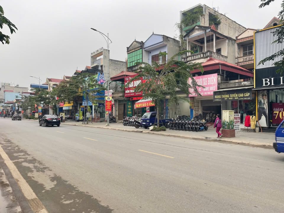 Đất mặt phố Vân Đình 55m² giá 5 tỷ - Kinh doanh sầm uất, ô tô đỗ cửa!