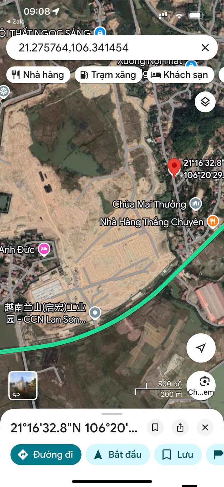 Đất nền Lục Nam Bắc Giang 100m² - Vị trí thuận lợi gần khu công nghiệp!