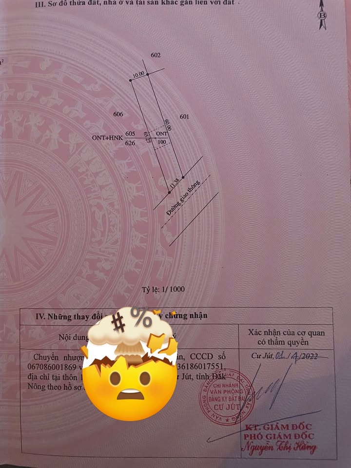 Đất thổ cư Nam Dong 600m² giá 7.2 tỷ - Cơ hội đầu tư không thể bỏ lỡ!