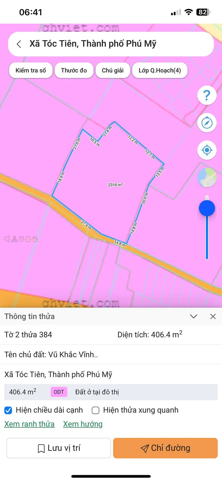 Đất thổ cư 8.100m² tại Châu Pha, Phú Mỹ - Giá chỉ 20.25 tỷ VND, cơ hội đầu tư tuyệt vời!