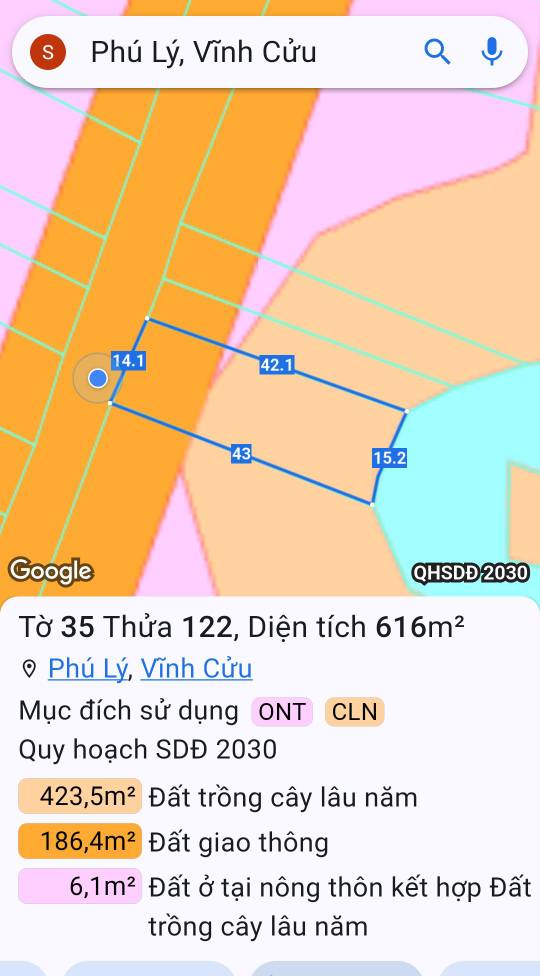 Nhà vườn Phú Lý Vĩnh Cửu 602m² giá 1.399 tỷ - Kinh doanh tốt, sổ đỏ chính chủ!