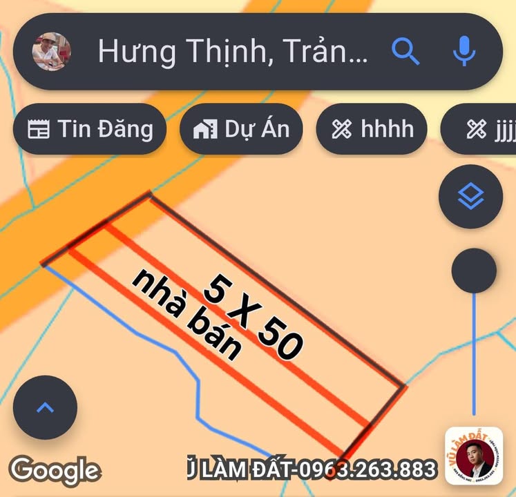 Nhà mặt tiền nhựa Hưng Thịnh - 260m² giá chỉ 900 triệu - Tiện ích đầy đủ!