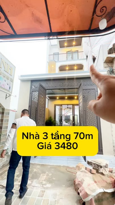 Nhà 3 tầng độc lập tại Nam Sơn, An Dương 70m² giá 3.48 tỷ - Sẵn sàng vào ở ngay!